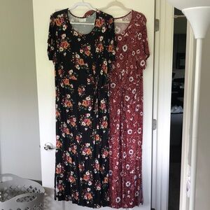2 Maxi Dresses